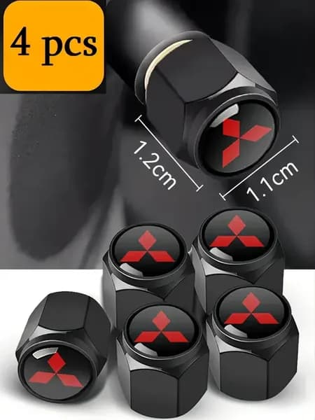 Колпачки на ниппель колеса Mitsubishi 4 шт