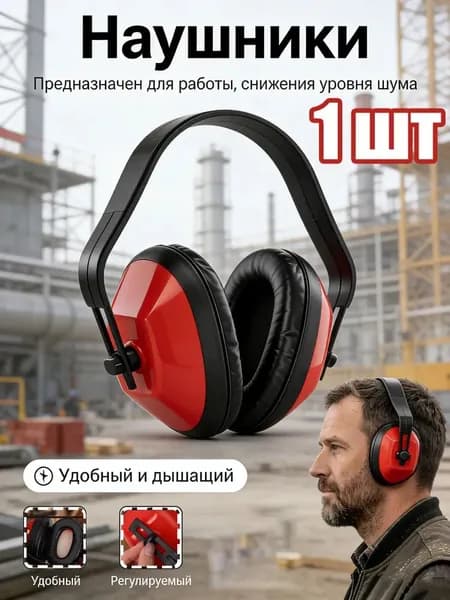 Качественные накладные наушники, одна единица