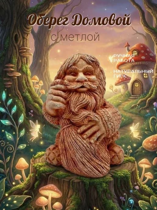 Домовой оберег статуэтка для дома