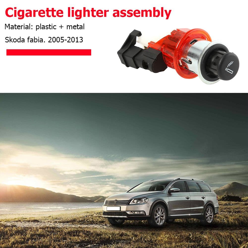 Автомобильный прикуриватель для Volkswagen, SEAT, Skoda, 12 В, 3 гнезда
