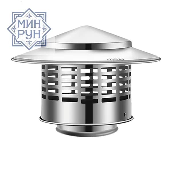 Круглые стальные дымоходные колпаки, 75mm