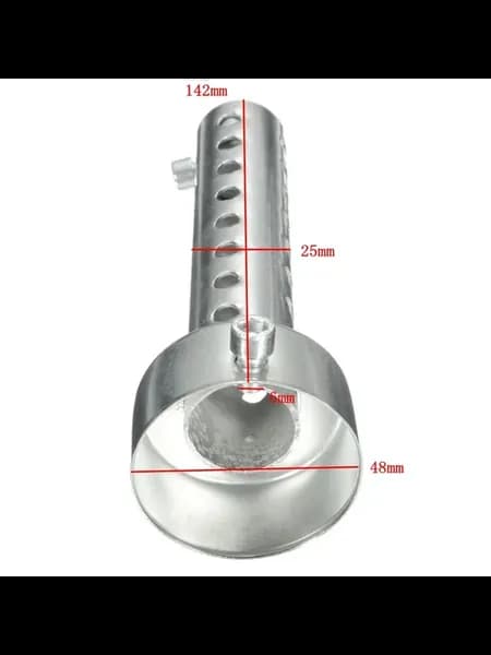 Глушитель мотоцикла, 48 мм, Long 48mm