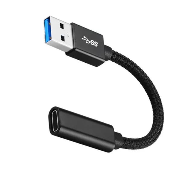 Адаптер для быстрой зарядки и переносных устройств tip C -tipa c USB