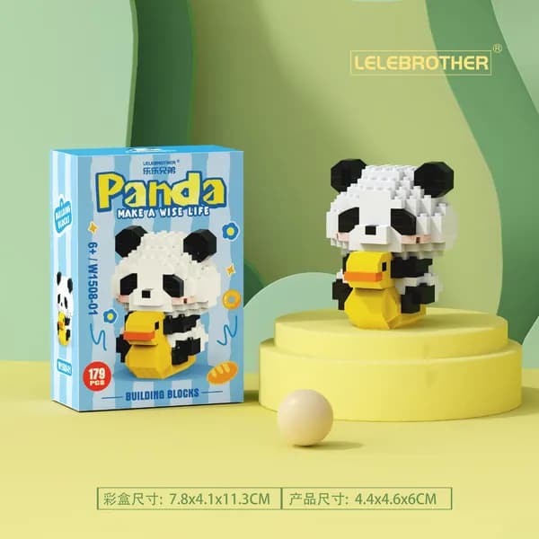 Конструктор, совместимый с Lego, из микрозернистых кубиков, мультяшные персонажи (популярные игрушки), развивающая игрушка для детей, сборная фигурка, подарок на День защиты детей (1 июня)