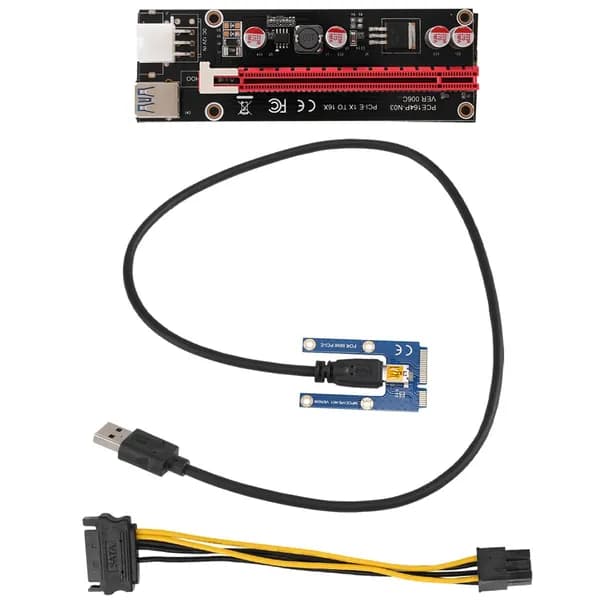 Переходник Mini PCIe to PCI Express 16X для внешней видеокарты ноутбука