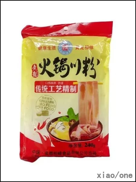 Изысканная лапша для хого 240 грамм xiaojianshangmao