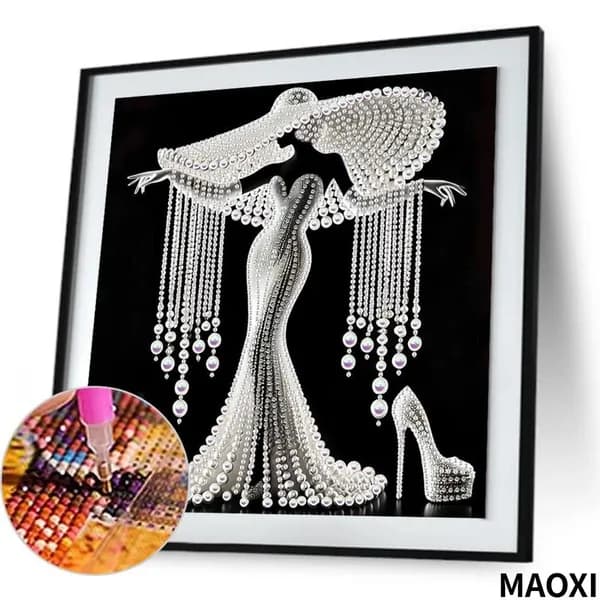 Частичная алмазная вышивка YXZ137, 30 30 см, из смолы