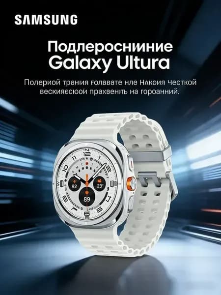Galaxy Watch Ultra — ваш надежный спутник