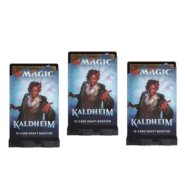 Magic The Gathering: 3 бустера-репака MTG издания Калдхайм на русском языке