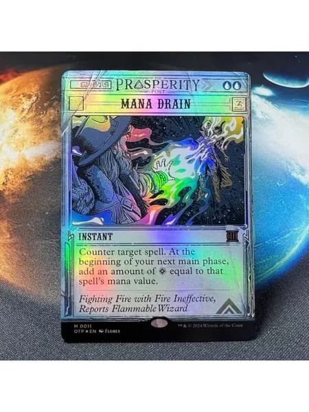Высококачественная игровая карта Magic The Gathering, подходящая для семейных и дружеских посиделок, поставляется в прозрачном наборе.