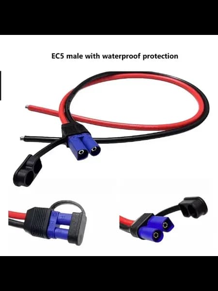EC5 кабель Male 100cm, красный