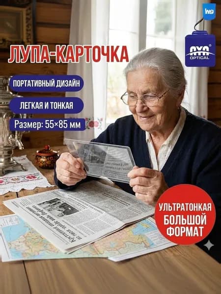 Лупа 3-кратная