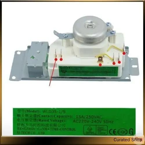 Эксклюзивный таймер WLD351/S и WLD352/S для СВЧ печей, комплект 6 вилок