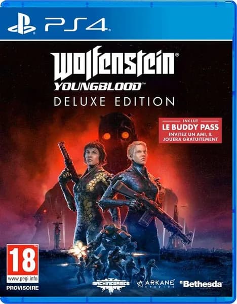 Игра Wolfenstein: YoungBlood. Deluxe Edition (ENG) (PlayStation 4, Английская версия)