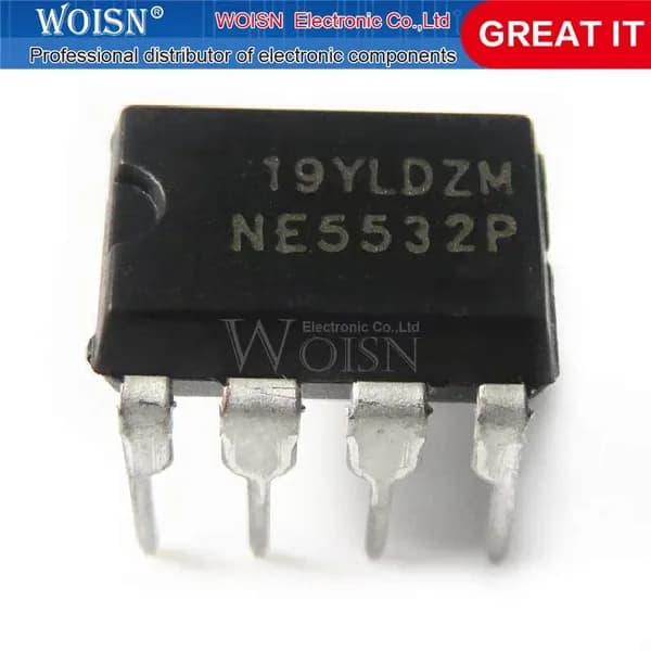10шт./лот NE5532P NE5532 DIP-8 Интегральная схема