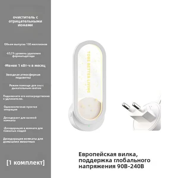 Очиститель воздуха Ионизатор, озонатор, дезинфектор