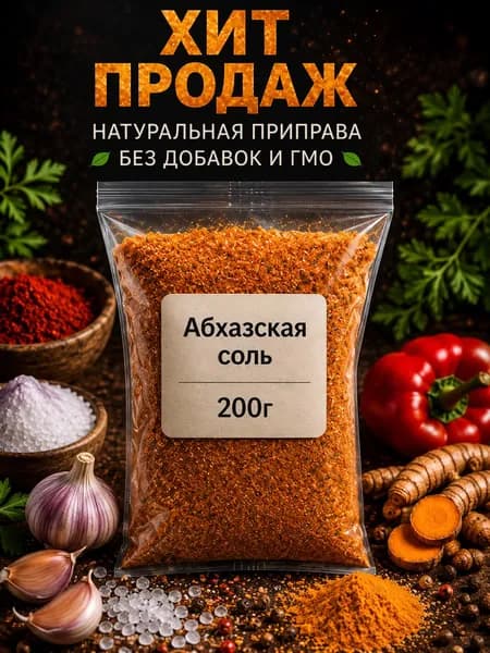 Соль Абхазская 200г