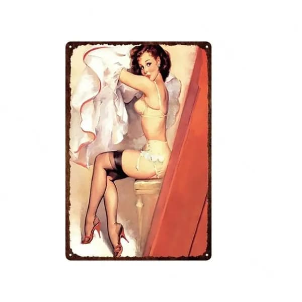 Постер для интерьера, Пинап девушки - Pin up girls, 30х20см.