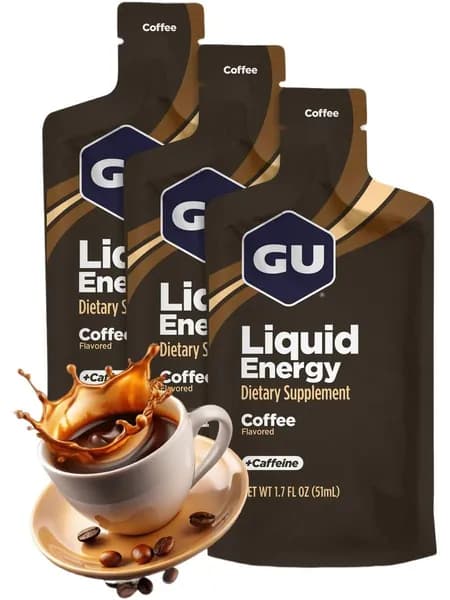 Набор гелей GU Liquid Energy Кофе 3шт х60гр