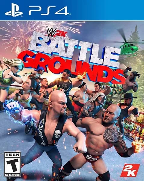 Игра WWE 2K Battlegrounds. Издание на диске. Английская версия на ps4/ps5.