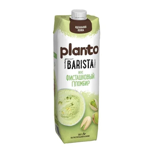 Напиток Planto соевый вкус фисташковый пломбир обогащенный кальцием 1л