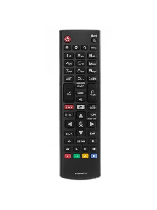 Пульт универсальный для телевизора LG AKB75095312