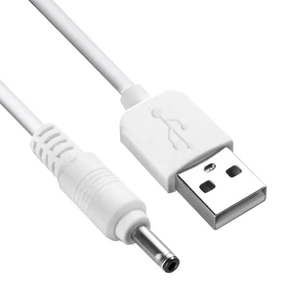 Кабель для зарядки USB к DC-5В для маленького динамика, слоновая кость
