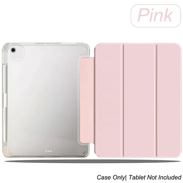 Защитный корпус для планшетов для iPad Pro 12.9 2018-2022 Акриловая прозрачная задняя оболочка, мягкие края деликатная поверхность ощущения кожи, версия защиты все включено