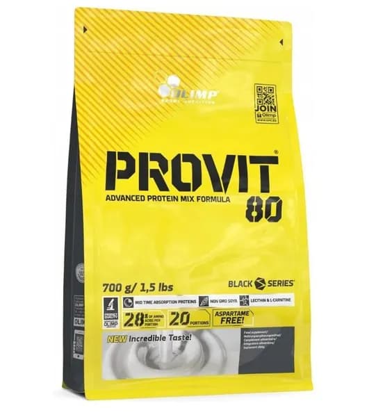 Специализированный пищевой продукт для питания спортсменов Провит 80 (Provit 80) Olimp (700 гр) Ваниль