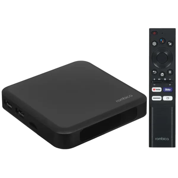 Rombica Медиаплеер Android, 4 ГБ/32 ГБ, Bluetooth, Wi-Fi, черный