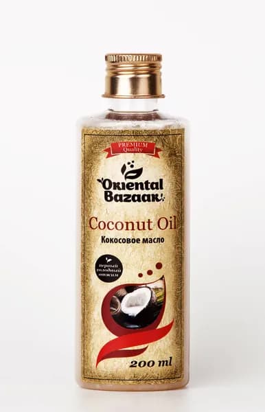 Кокосовое масло/Coconut Oil, 200 мл / Индия