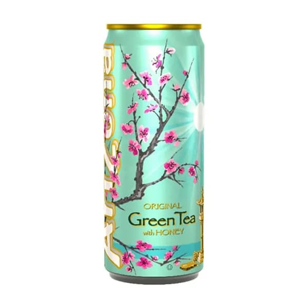 Напиток негазированный Green Tea зелёный чай с мёдом, AriZona, 0.5 л, Германия