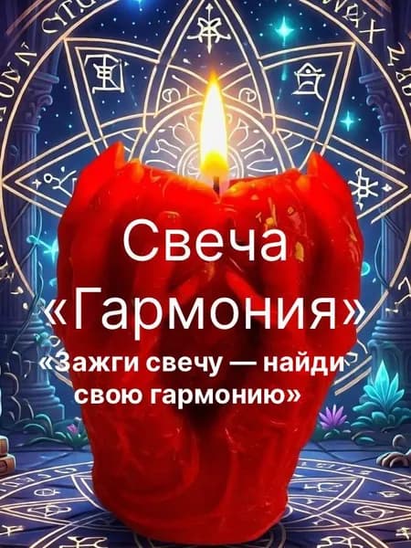 Свеча Энергетическое равновесие Гармония