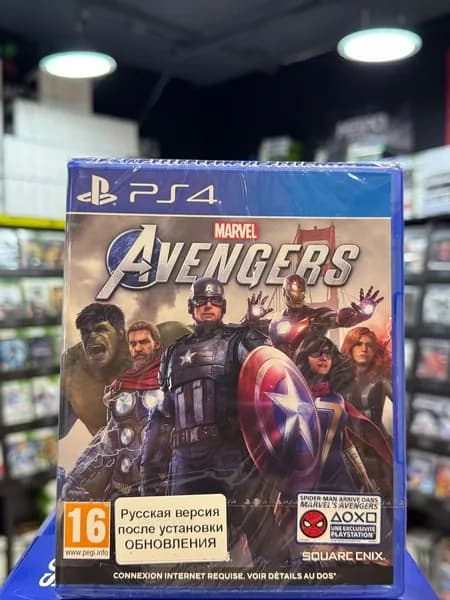 Игра Мстители Marvel PS4 (Box)
