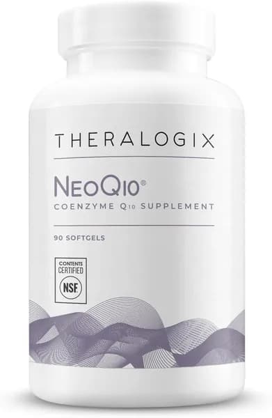 Theralogix NeoQ10 Coenzyme Q10 Supplement - Поддержка здоровья сердца и фертильности - CoQ10 Fertility