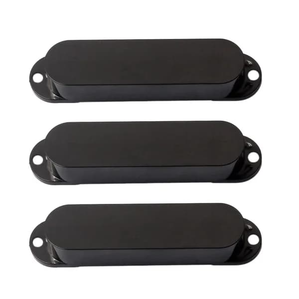 Крышка звукоснимателя Black St Closed Single Coil Pickup Cover, герметичная крышка звукоснимателя.