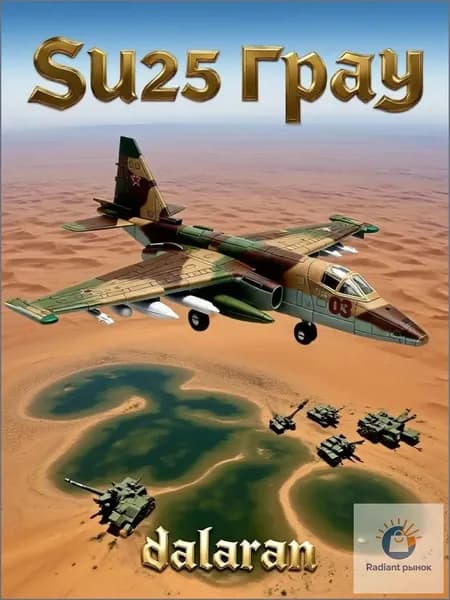 Су 25 сборная модель самолетов 1/72 - без клея и окраски