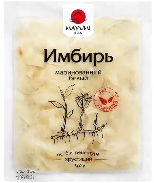 Имбирь маринованный 140г. 1шт.