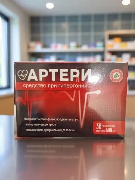 Артери, 30 капсул. Сашера-МЕД