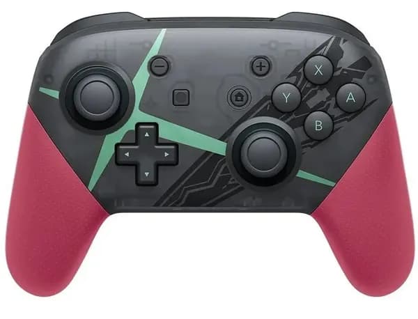 Геймпад Nintendo Switch Pro Controller / красный, бирюзовый, черный