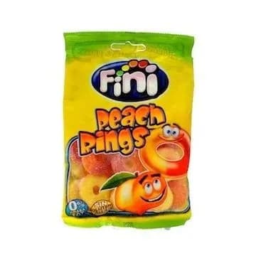 Жев.мармелад "peach rings" персиковые кольца 90 гр /FINI Испания/