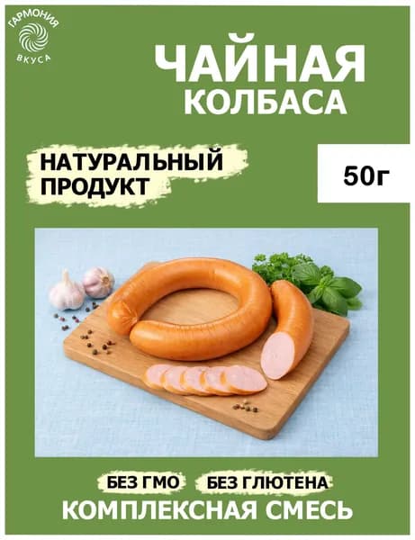 ЧАЙНАЯ КОЛБАСА. Комплексная пищевая смесь.