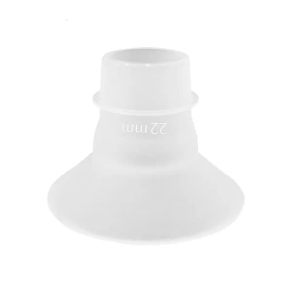 Быстросъемный силиконовый переходник для молокоотсоса, 22mm