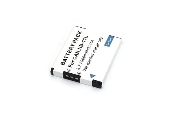 Аккумулятор для фотоаппарата Кэнон NB-11LH, NB-11L, 3,7V, 900mAh, код BAT-CAM-18