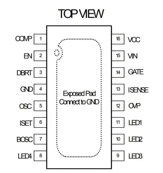 Микросхема MP3394SGS-Z SOP16