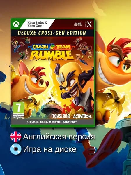 Crash Team Rumble. Deluxe Edition Xbox, английская версия