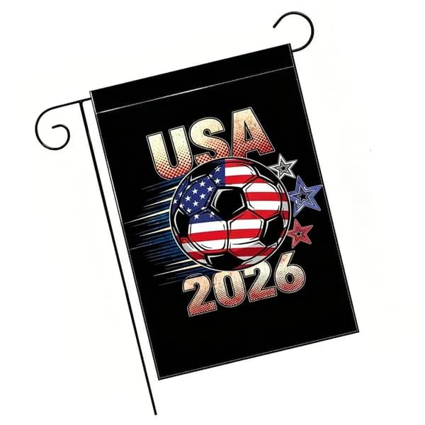 Флаг Чемпионата мира по футболу 2026, 30x45 см, - C
