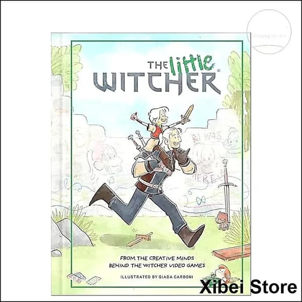Книга The Little Witcher : яркие иллюстрации и забавные приключения для маленьких фанатов