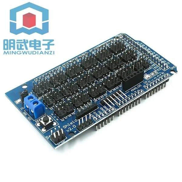 MEGA Sensor Shield V1.0 - специальный расширительный шилд для датчиков, электронные конструкторы для MEGA2560