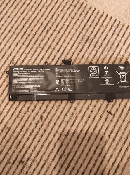 Аккумулятор для ноутбука ASUS 5136 мАч, (C21-X202)